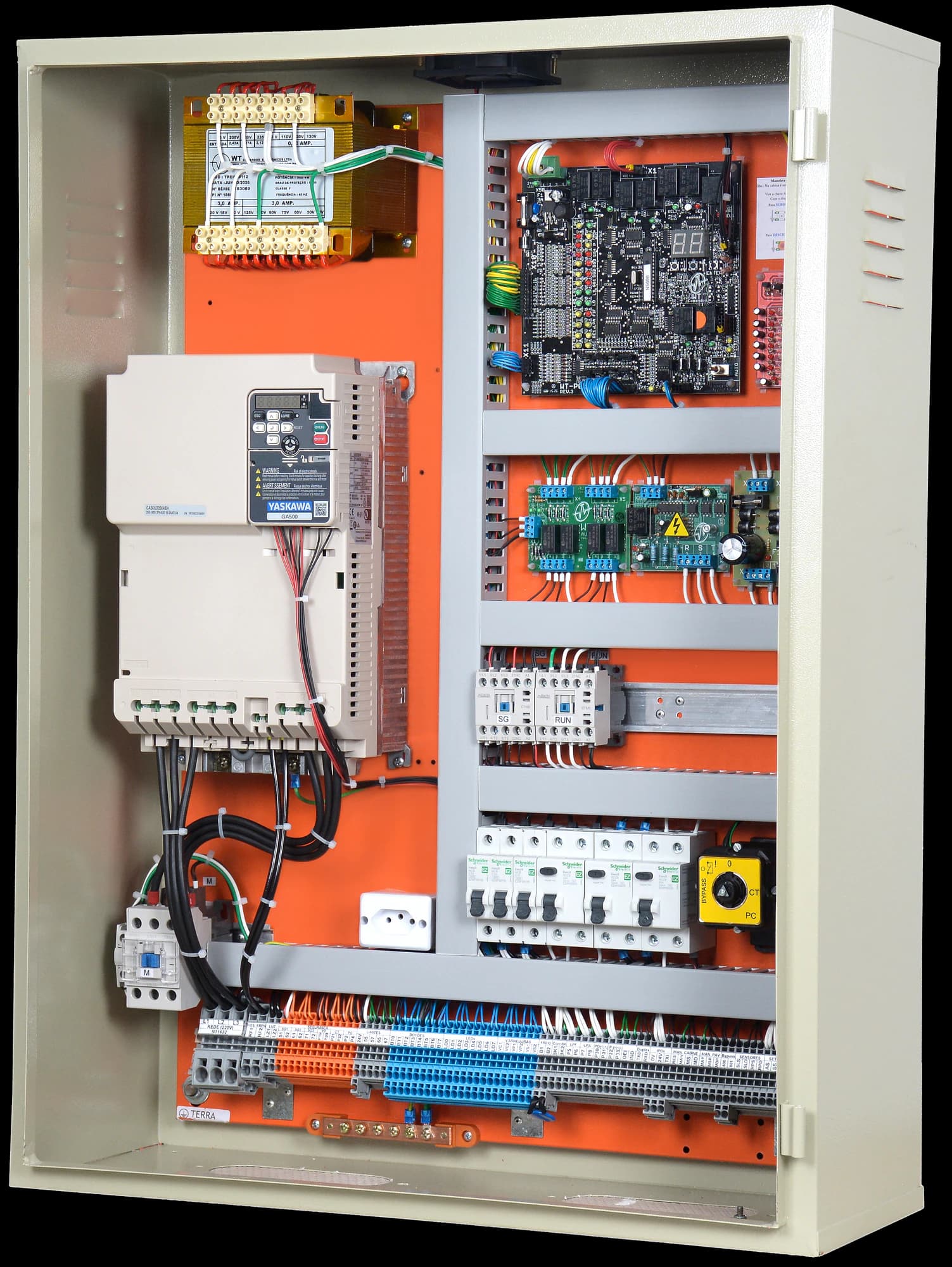 Quadro de comando NBR 16858