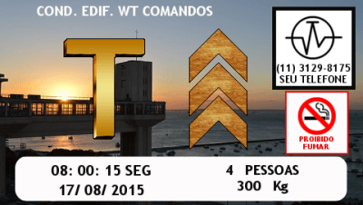 WT-LCD TFT colorido 5 polegadas